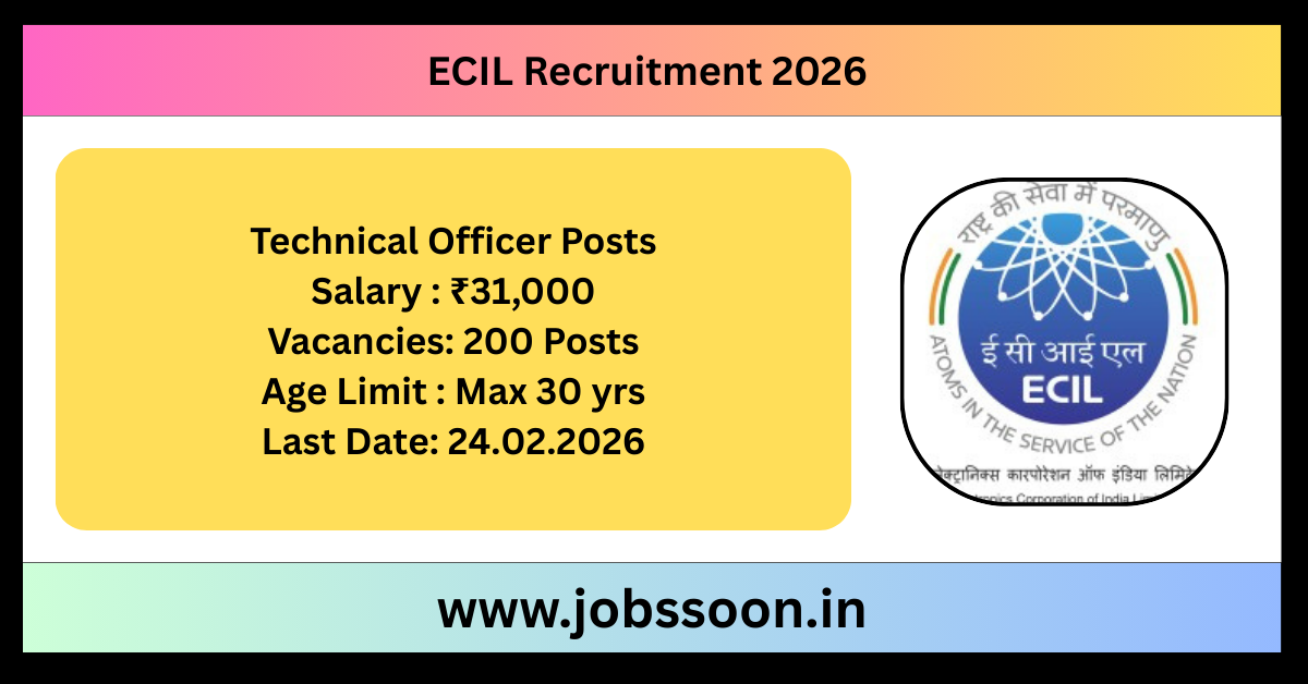ECIL Recruitment 2026.