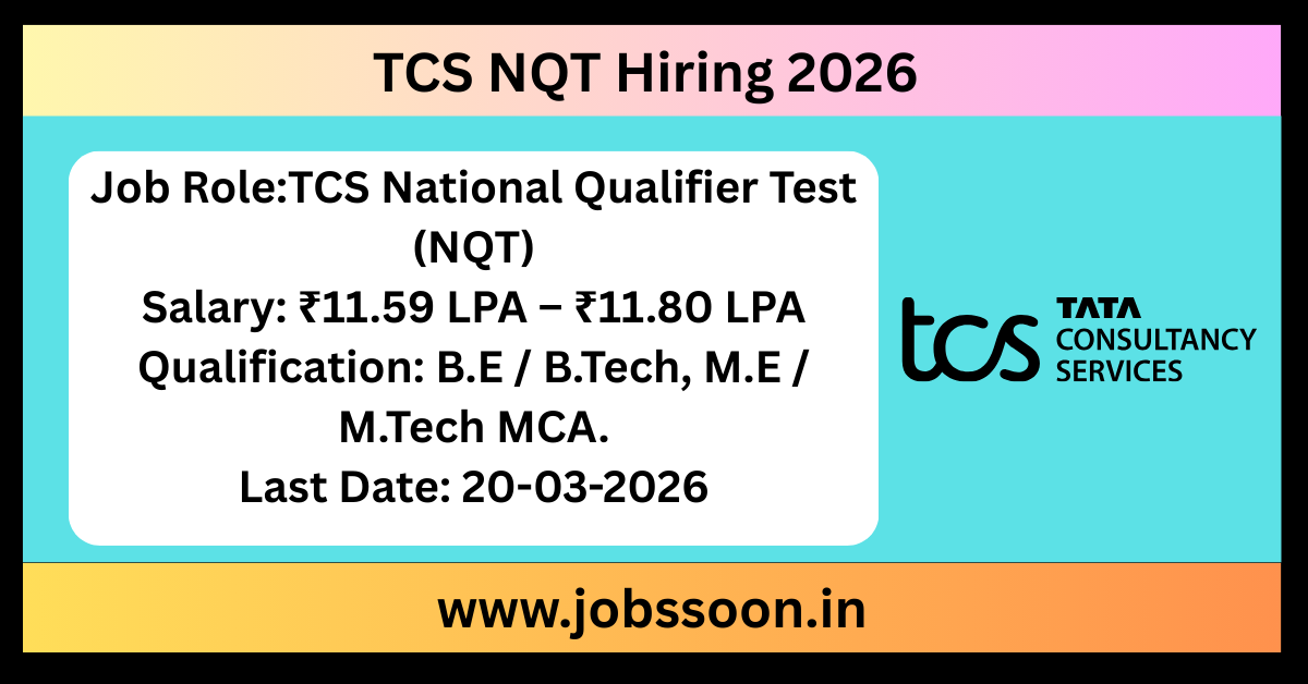 TCS NQT Hiring 2026