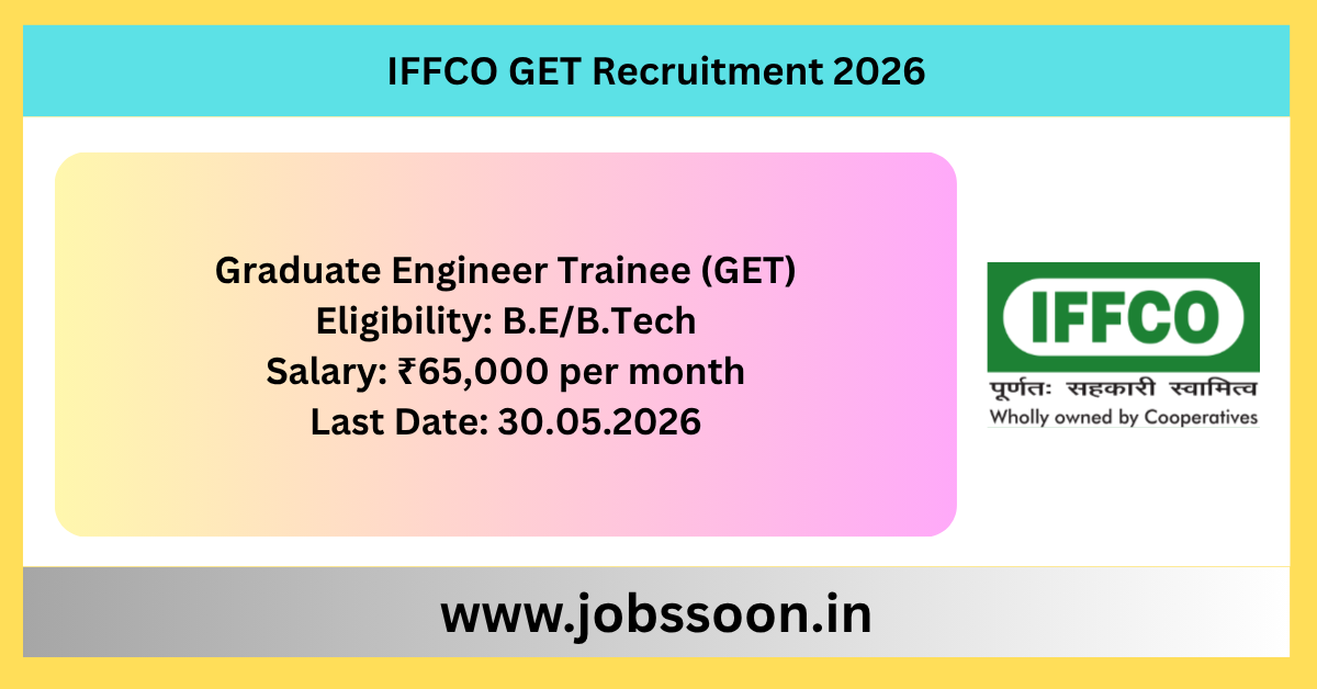 IFFCO GET Recruitment 2026