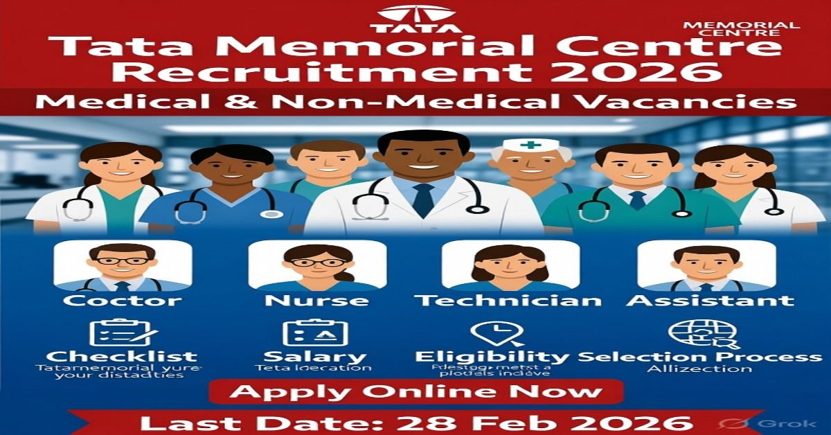 Tata Memorial Centre Recruitment 2026