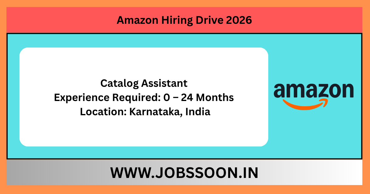 Amazon Hiring Drive 2026