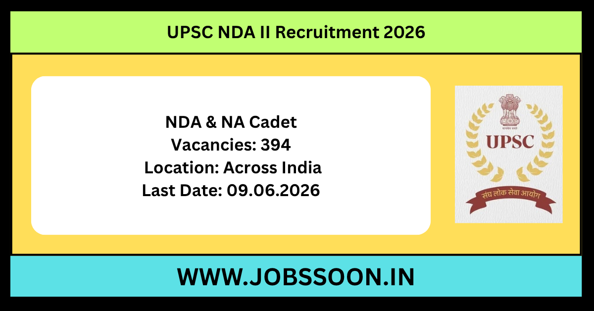 UPSC NDA II Recruitment 2026