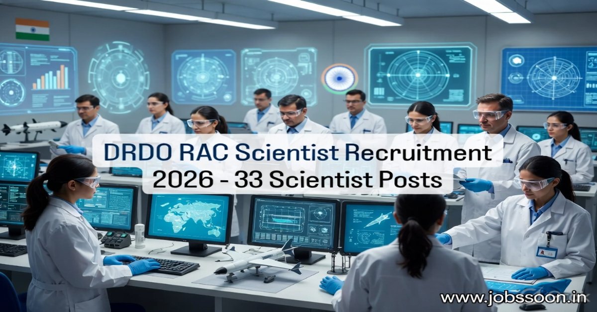 DRDO RAC Scientist Recruitment 2026