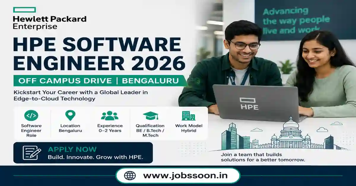HPE Software Engineer Recruitment 2026